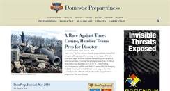 Desktop Screenshot of domesticpreparedness.com