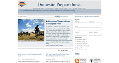 Desktop Screenshot of dev.domesticpreparedness.com